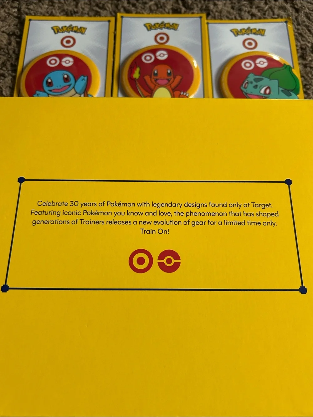 Pokemon Target Wireless Keyboard W/ Limited 3 Pins Charmander Squirtle Bulbasaur